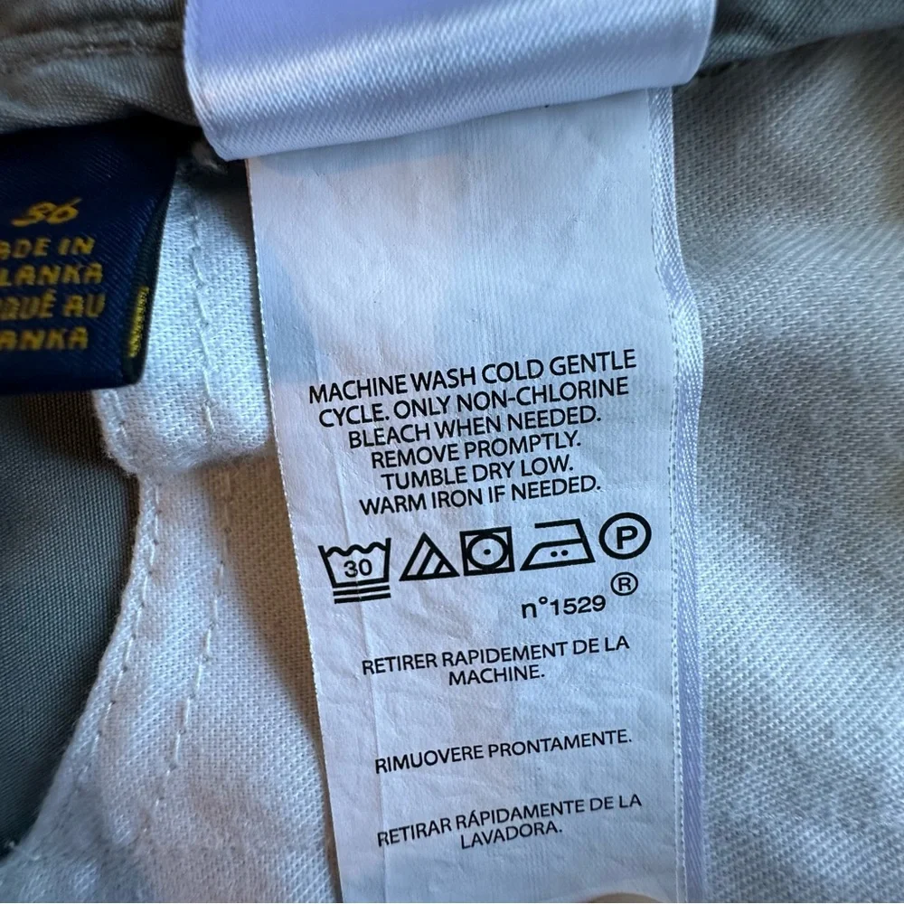 Polo Ralph Lauren Shorts Men’s Size‎ 36 Light Tan Relaxed Fit Flat Front Chino